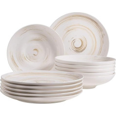 Mäser 931608 Derby Series Premium Dinner Service for 6 People
