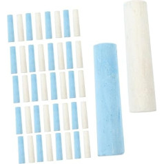 MUSISALY 40St farbige Tafelkreide Outdoor-Kreide Zeichenkreide für den Haushalt Kreide zeichnen kreidemarker set pastellkreide set Kindertisch bequeme Zeichenkreide Kreide malen Gipspulver