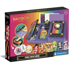 Clementoni 18726 Rainbow High Button Maker Creative Toy, Gift Set for Girls from 7 Years, Multicoloured
