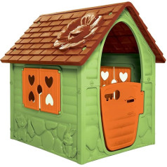 Thorberg Children's Playhouse Blue / Pink / Green, Made in the EU, Green