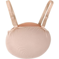 Silicone Fake Pregnancy Belly Belly Artificial Silicone Pregnancy Belly Costume Suitable for Role Play Halloween Photography Film Props or Maternity Wear (Size: 3-4months~1500