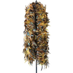 2meters Chicken Boa Feathers for Craft Dress Decoration Accesories Carnival Festival Für Nähen(06)