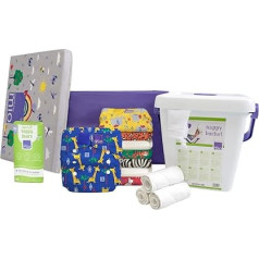 Bambino Mio, miosolo Cloth Nappy Starter Set, Safari Party