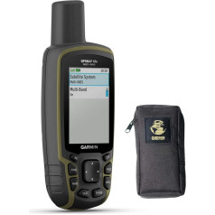 Garmin GPSMAP 65s Portable Outdoor GPS Navigation with Carry Bag