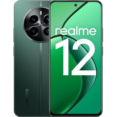 realme Smartphone 12 4G 8 + 256 GB, 67 W SUPERVOOC Charge, Snapdragon 685 Chipset, 120 Hz AMOLED FHD+ Display, Sony LYT-600 OIS Camera, 5000 mAh Massive Battery, Pioneer Green (no adapter)