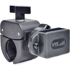 HYS Bicycle/Motorcycle/Car/Truck Radio Knob Mount Base, Walkie Talkie Holder Compatible with Baofeng UV5R Kenwood Midland Motorola Tlkr 2 Way Radio