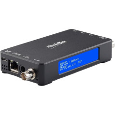 Zowietek 3G SDI NDI Video Streaming Encoder Decoder, ZowieBox, UVC to SDI Converter, SDI Video Recorder & Extender with Loopout, SRT/RTMP(S)/RTSP to NDI, Standalone H.265/H.264 Live Streaming with PoE