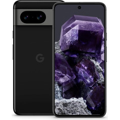 Google Pixel 8 - Android Smartphone without SIM Lock with Powerful Pixel Camera, 24 Hours Battery Life and Powerful Security Features - Obsidian, 256GB