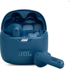 JBL Tune Flex TWS Waterproof, True-Wireless In-Ear Headphones with Noise Cancelling in Blue, With up to 32 Hours of Music Playback