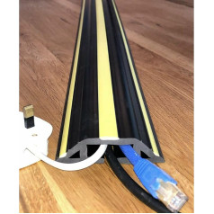 2m Strip Rubber Floor Cable Protector