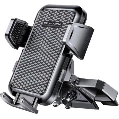Mobile Phone Holder Car CD Slot Adjustable Military Protection 360° Rotatable Navigation Phone Holder for Car Accessories, Universal CD Car Mobile Phone Holder for iPhone Samsung Xiaomi 4-7 Inch