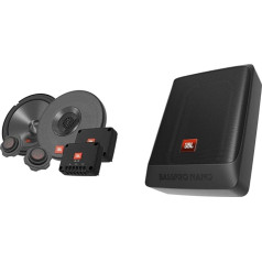 JBL Club 602CTP + Basspro Nano Underseat Subwoofer Set