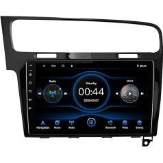 LEXXSON Android 10.1 Car Radio for VW Golf 7 MK7 Golf VII 2012-2020 | 10.1 Inch Touchscreen AM FM RDS Radio GPS Navigation Bluetooth EQ Setting WiFi SWC Mirrorlink Rear Camera Input Canbus 2+32G