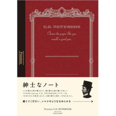 CD NOTE A5 Premium CD Notizbuch, Raster, CDS90S