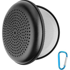 GEEKRIA Speaker Bag for A1 Speaker, Portable Waterproof Wireless Bluetooth Speaker, Portable Travel Bag, black, Functional