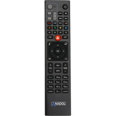 Anadol IP8 Original Remote Control, Infrared Remote Control, Remote Control, 2-in-1 Remote Control for Your TV/TV, for Anadol IP8 4K UHD Smart TV Box