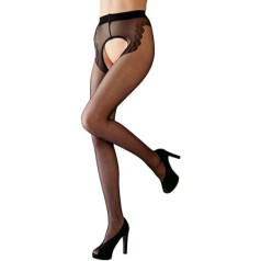 Cottelli LEGWEAR Women's tights-25103161611 tights, black, 2, black