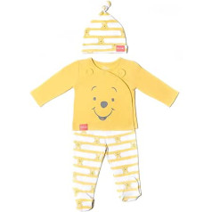 Disney Winnie Puuh Tigger Baby 3-teiliges Snap-Jacken-Set mit Hose und Mütze