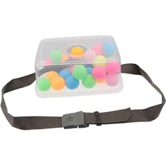 ibasenice 2 x Props for Table Tennis Tricking Props Funny Game Props Pong Balls Shaking Ass Play Support Tools for Party Games Table Tennis Balls Rooster Box