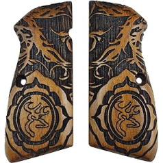 ZIB GRIPS Browning HP 14 Pistolengriff Handgefertigt aus Walnussholz Ars.01