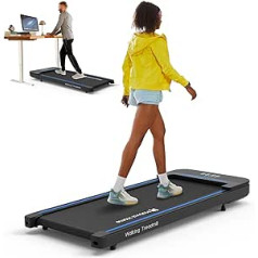 Mobvoi Home Walking Treadmill, Walking Pad Under Desk, Compact Treadmills for Home Office, 2.25 HP, Portable Treadmill, Walking and Jogging Machine with Remote Control, LED Display 120 kg 6 km/h