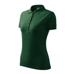 Malfini Pique Polo W polo krekls MLI-210D3 tumši zaļš / XS