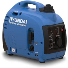 Hyundai HY1000SI 1000 W Benzinenerator, tragbar, blau