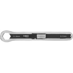NEO Adjustable box wrench, double-sided, 5 - 16 mm