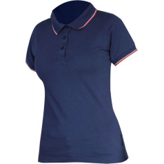 Women's polo shirt 190g/m2, navy blue, 