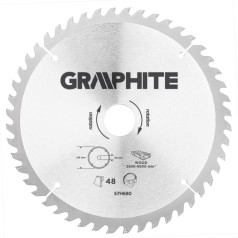 Graphite Saw blade, Widia, 216 x 30 mm, 48 teeth