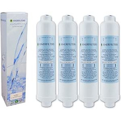 4 x finerfilters Universal Wasser Filter kompatibel mit B & F Kit/aquasheild 2000712