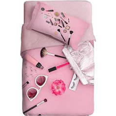 Ipersan Make Up Duvet Cover Set Fine Art Organic Cotton Fuchsia