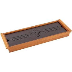 Tea Tray, Bamboo Tea Tray Cup Plate Traditional Chinese Style Serving Tray Kung Fu Tea Accessories