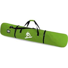 normani Snowboard Bag Double Padded Board Bag 166 cm Length with Integrated Address Panel and Shoulder Strap