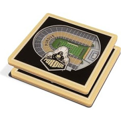 NCAA Oregon Ducks Unisex YouTheFanNCAA 3D Stadium View Coaster, Team Colour, 4
