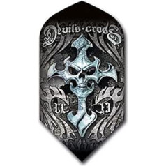 3 Sets (9 Flights) Alchemy Devils Cross Slim Dart Flights