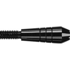 Phil Taylor Power Gen 4 Black Replaceable Tops (5 Sets = 15 Pieces)