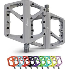 - IMPALAPRO Bike Pedals Bicycle Made of Nylon Non-Slip Wide Platform - Bicycle Pedal 9/16 Inch Bearing Waterproof Anti-Dust Mountain Bike Pedals Pedals MTB Pedals Gravel Bike Road Bike Pedals