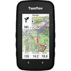 TwoNav Cross Plus Outdoor GPS with 3.2 Inch Screen for MTB, Bike, Trekking, Hiking or Navigation with Maps