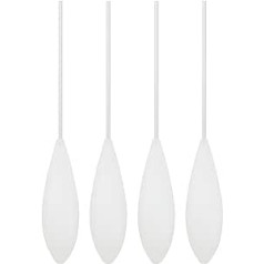 Alwonder Bombarda Float Carp Fishing Inline Controller Surface Folat, Floating Acrylic Large Floats, 15 g, Pack of 4