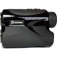 TecTecTec VPRO500 Golf Entfernungsmesser - Laser Entfernungsmesser mit Pinsensor - Laser Fernglas - mit Akku