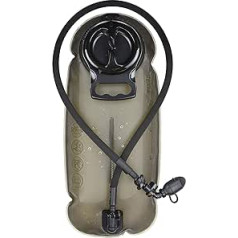 VIONNPPT Hydration Bladder, 3L Foldable TPU Hydration Backpack Water Reservoir Replacement Leak-proof Bag for Hiking, Cycling, Camping - Tasteless Hydration System for Hydration Pack