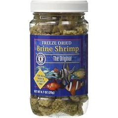 San Francisco Bay Marke asf71109 gefriergetrocknete Sole Garnelen für Süß und Salzwasser Fische, 20 gm