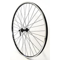 Vuelta 28 Zoll Fahrrad Laufrad Vorderrad Hohlkammerfelge Cut 19 Shimano Deore 610 schwarz für V-Brakes/Felgenbremse