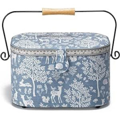 Prym Woodland 612656 Sewing Basket L Oval