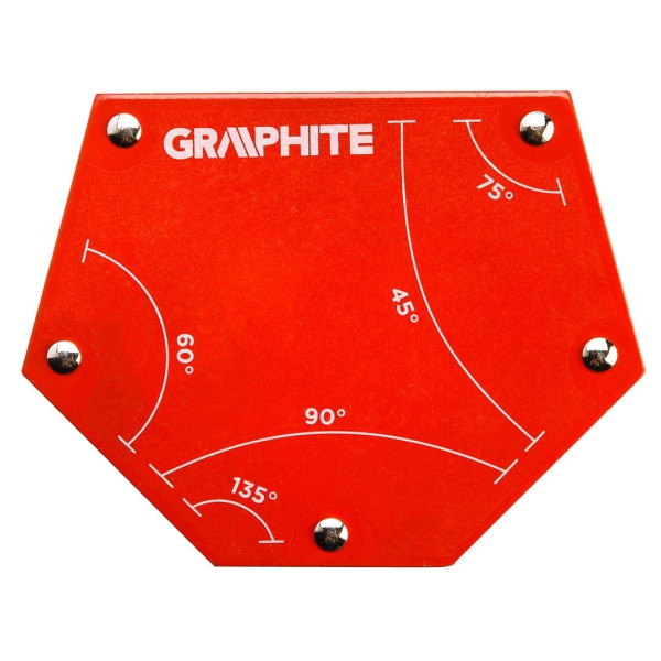 Graphite Welding magnetic square 111 x 136 x 24 mm, load capacity 34.0 kg