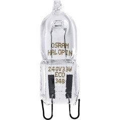 Osram Halopin Eco Halogen Filament Light Bulb 230V G9 33W