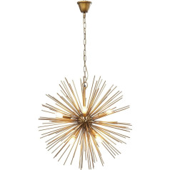 Kare Design Beam Brass Pendant Light Frame Canopy: Painted Metal Steel Gold 72 x 72 x 72 cm