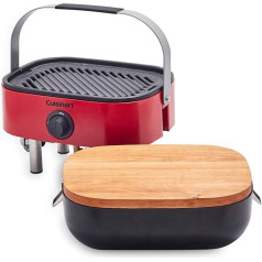 Cuisinart CGG-750 Venture Portable Gas Barbecue, Red