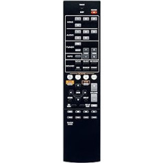 Leankle Remote Control RAV523, ZJ665200 for YAMAHA AV Receiver HTR-2067, YHT-1810